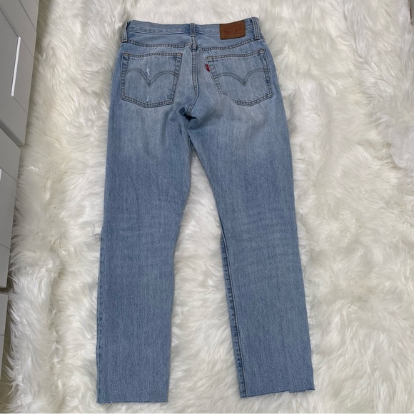 Levi’s 501 straight leg ripped jeans - Picture 7 of 10